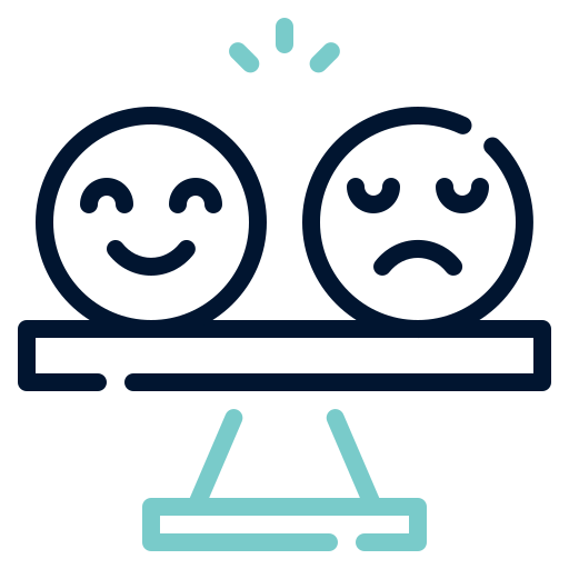 control emocional Generic color outline icono