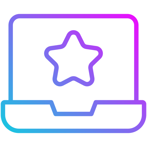 星 Generic gradient outline icon