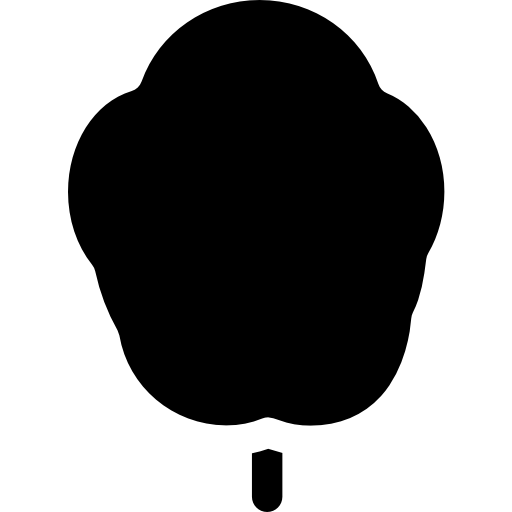 솜사탕 Basic Rounded Filled icon