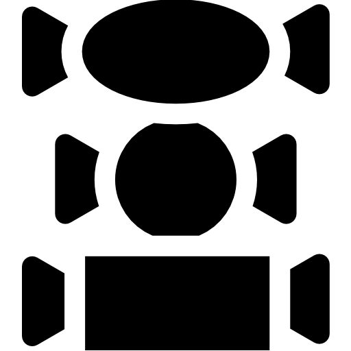 słodycze Basic Rounded Filled ikona