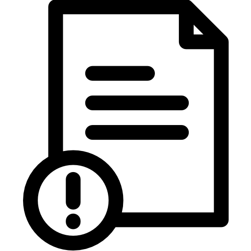 アラート Basic Rounded Lineal icon