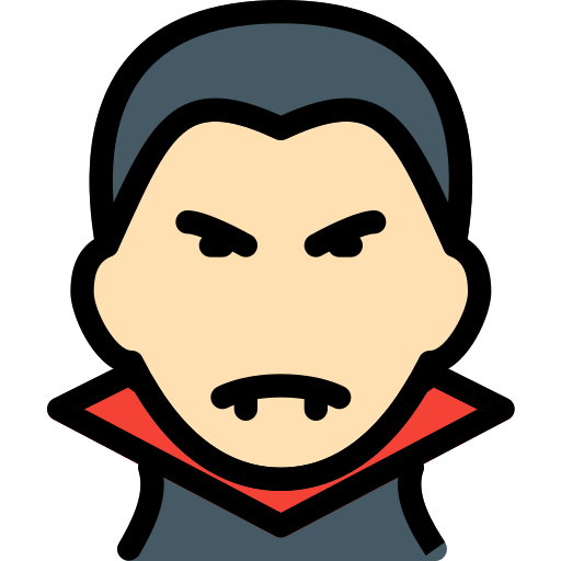 dracula Pixel Perfect Lineal Color icon