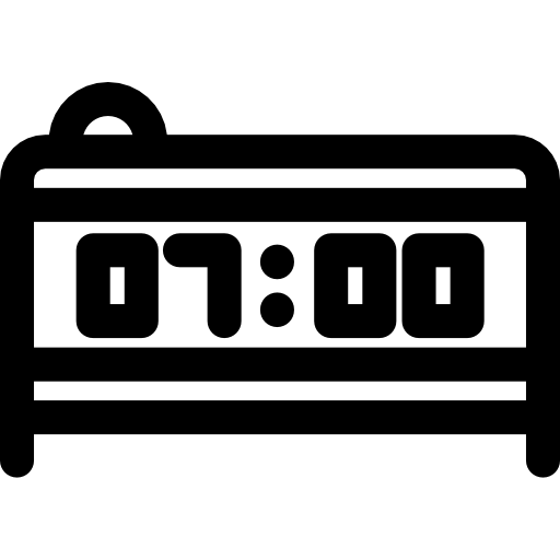 alarm Basic Rounded Lineal icoon