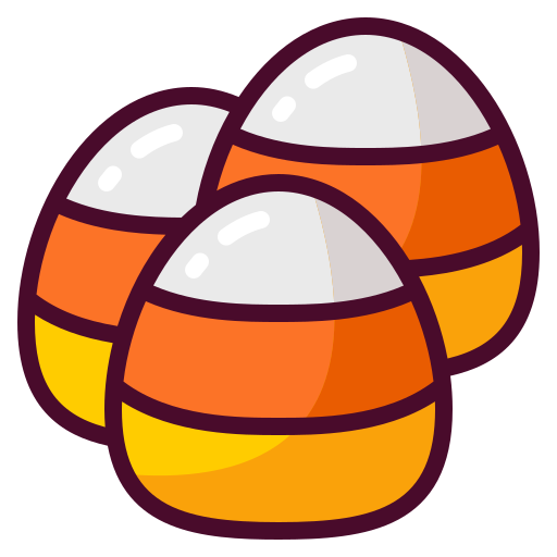 Candy corn Generic color lineal-color icon