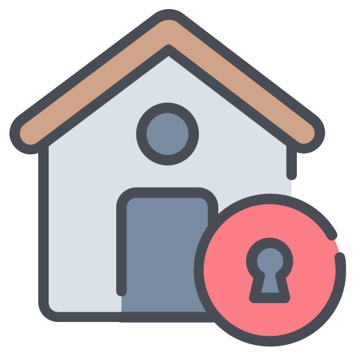 주택 보안 Generic color lineal-color icon