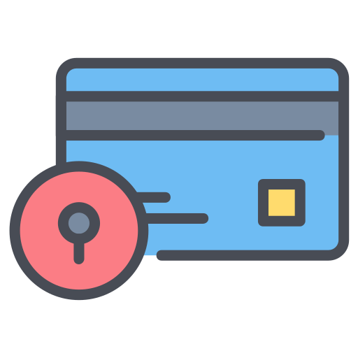 sicherheit von geldautomatenkarten Generic color lineal-color icon
