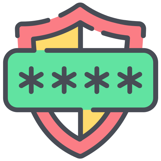 Безопасный пароль Generic color lineal-color иконка