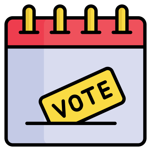 Elections Generic color lineal-color icon