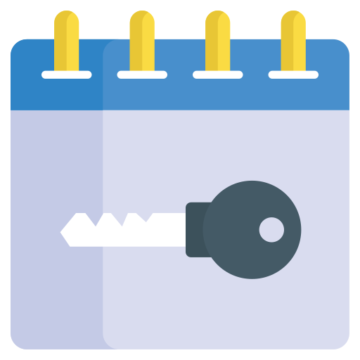 Access key Generic color fill icon