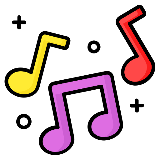 Music notes Generic color lineal-color icon