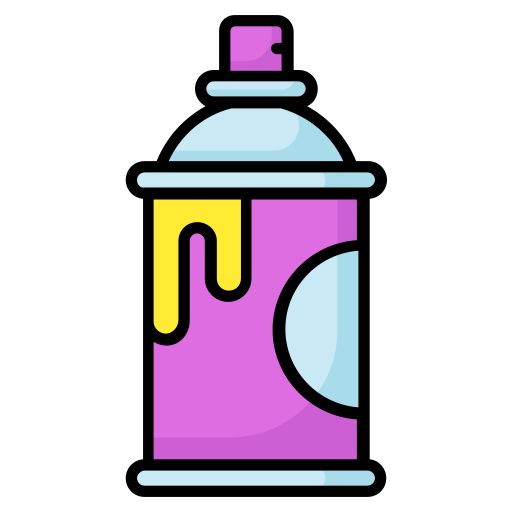 Spray paint Generic color lineal-color icon