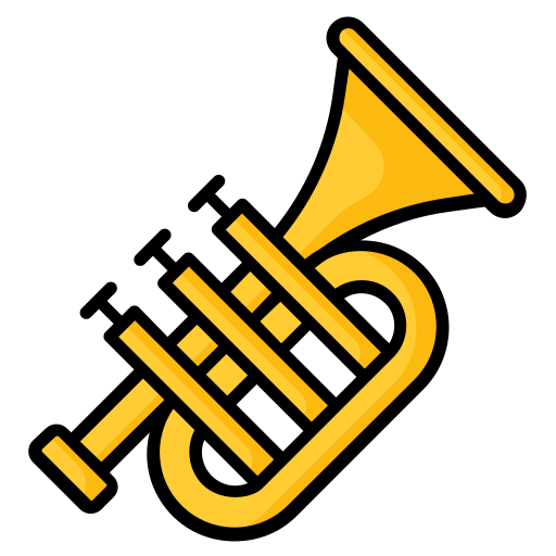 trompette Generic color lineal-color Icône