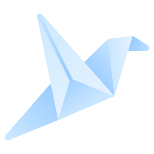 origami Generic gradient fill ikona