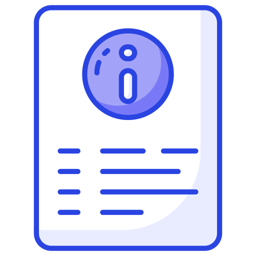 Information Generic color lineal-color icon