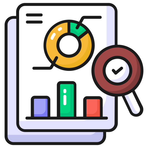 reporte de negocios Generic color lineal-color icono