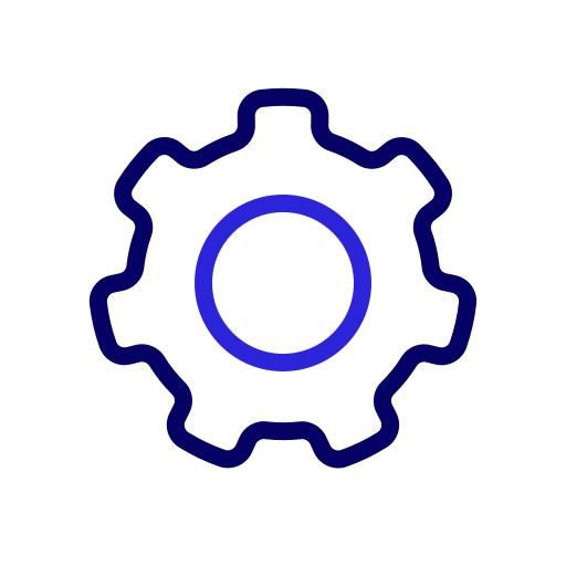 configuración Generic color outline icono