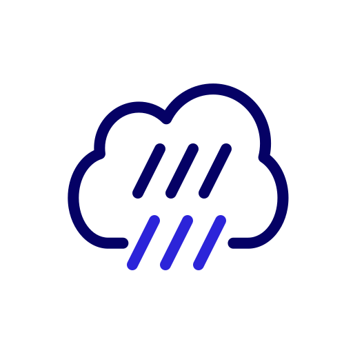 lluvioso Generic color outline icono