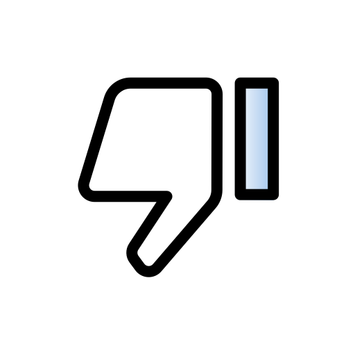 Thumb down Generic gradient lineal-color icon