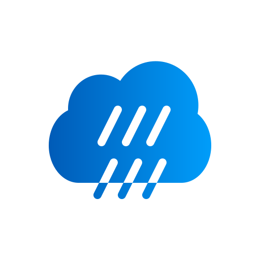deszczowy Generic gradient fill ikona