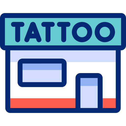 Tattoo studio Basic Accent Lineal Color icon