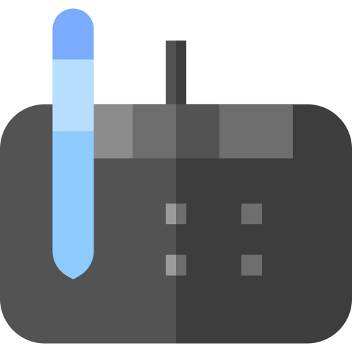 Graphic tablet Basic Straight Flat icon