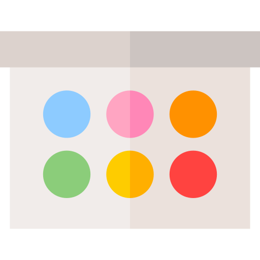 aquarelle Basic Straight Flat icon