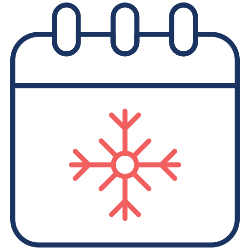 zima Generic color outline ikona