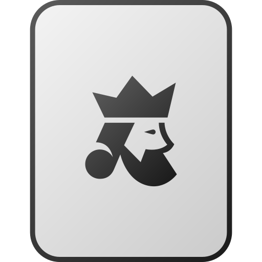 King Generic gradient fill icon