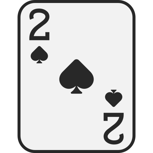 Two of spades Generic color lineal-color icon