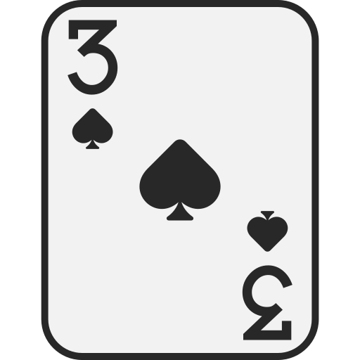 Three of spades Generic color lineal-color icon