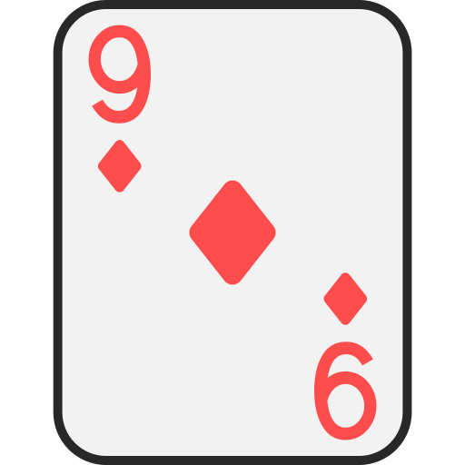 Nine of diamonds Generic color lineal-color icon