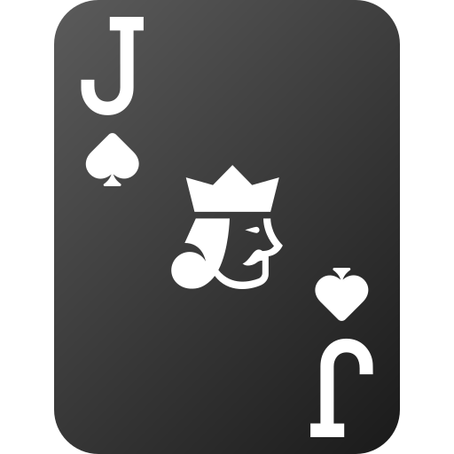 Jack of spades Generic gradient fill icon