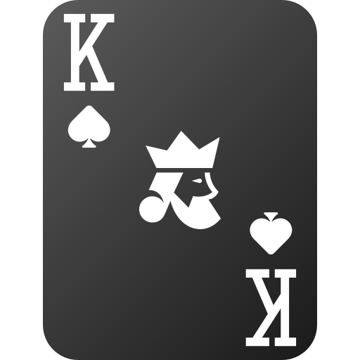 King of spades Generic gradient fill icon