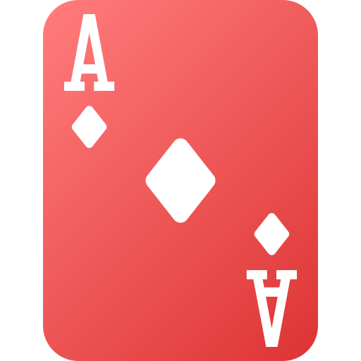 Ace of diamonds Generic gradient fill icon