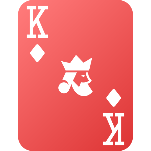 King of diamonds Generic gradient fill icon
