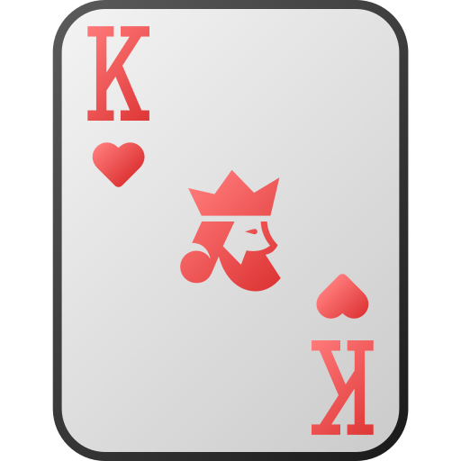 King of hearts Generic gradient fill icon