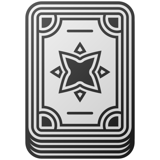 spel kaarten Generic gradient fill icoon