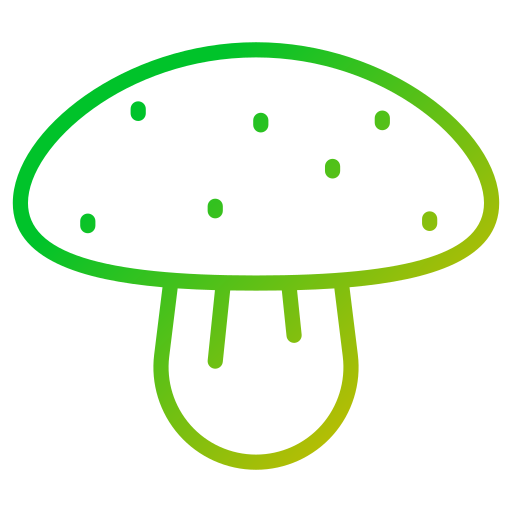 Mushrooms Generic gradient outline icon