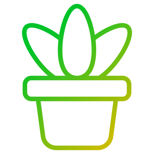 aloe vera Generic gradient outline icon