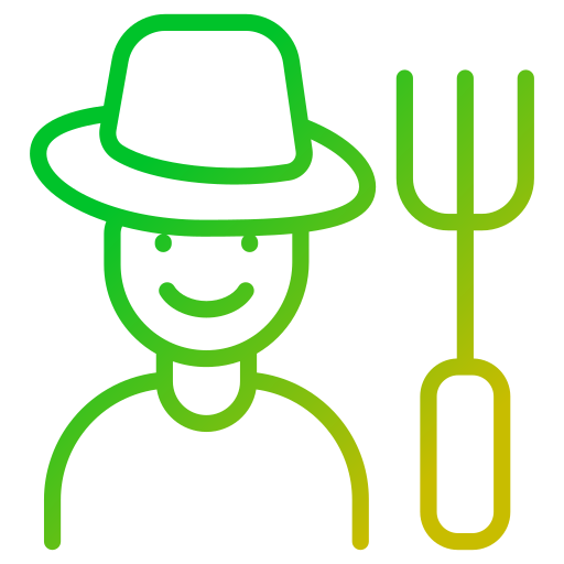Farmer Generic gradient outline icon