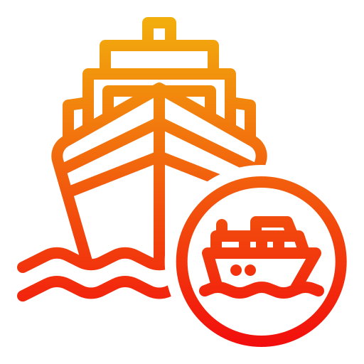 船 Generic gradient outline icon