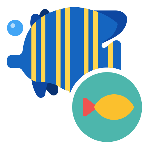 Fish Generic color fill icon