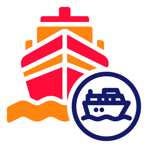 Корабль Generic color fill иконка