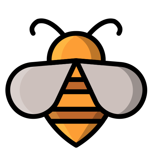 abeja Generic color lineal-color icono