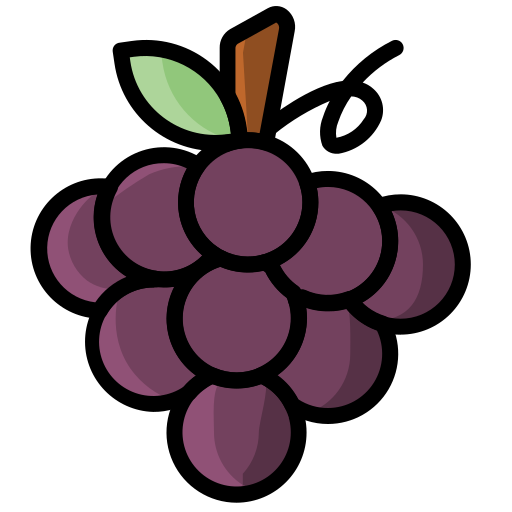 raisin Generic color lineal-color Icône
