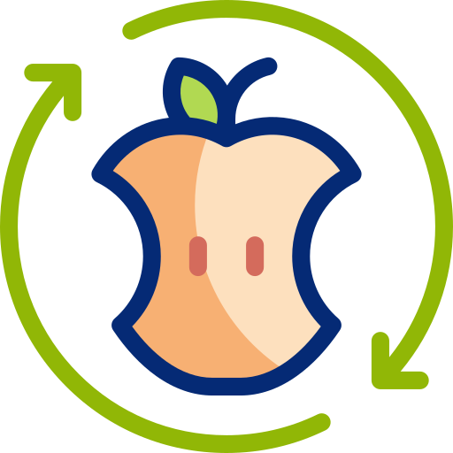 torsolo di mela Basic Accent Lineal Color icona