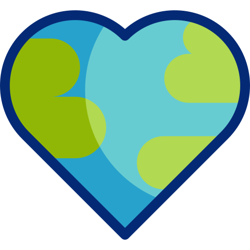 녹색 행성 Basic Accent Lineal Color icon