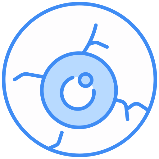 Eye ball Generic color lineal-color icon