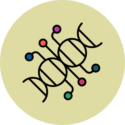 test del dna Generic color lineal-color icona