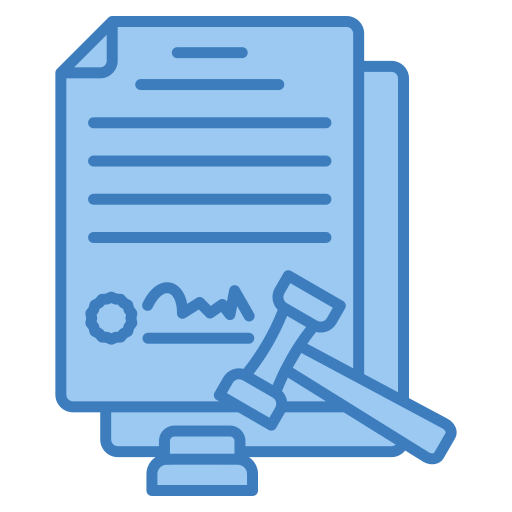 Legal document Generic color lineal-color icon